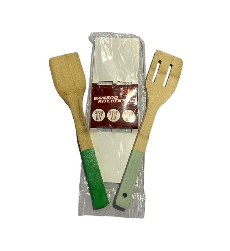 Set x2 bambu blister espatulas