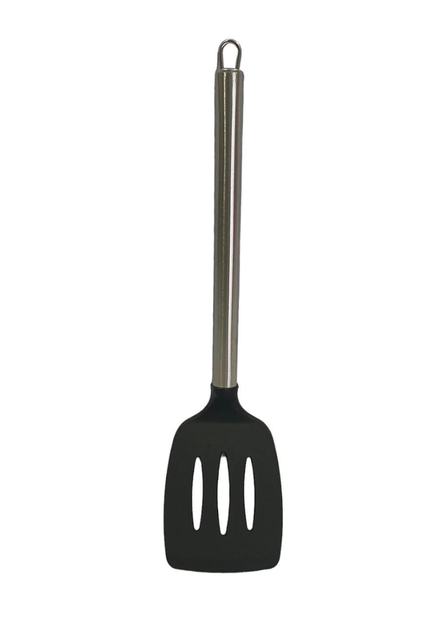 Espatula cuad calada teflon m/metal