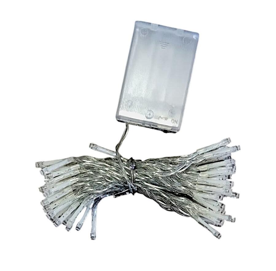 Luz de neon 70 luces led x7MT en bolsa a pila multicolor