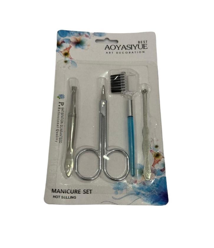Set de manicure x4 piezas en blister
