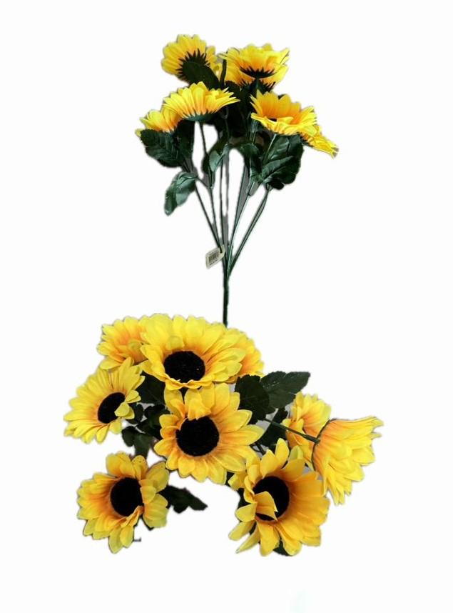 Ramo grande girasoles 9 cabezas
