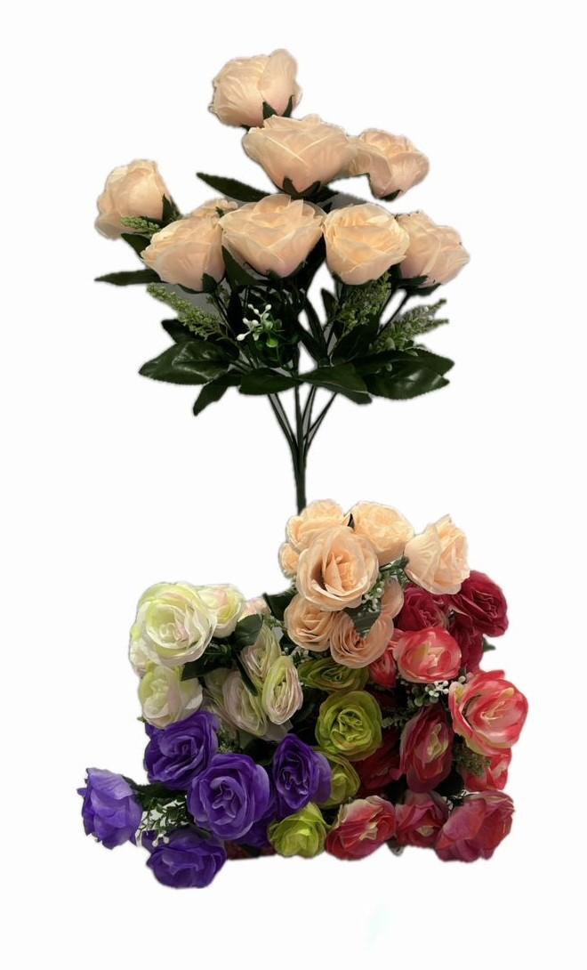 Ramo flores grandes 10 cabezas