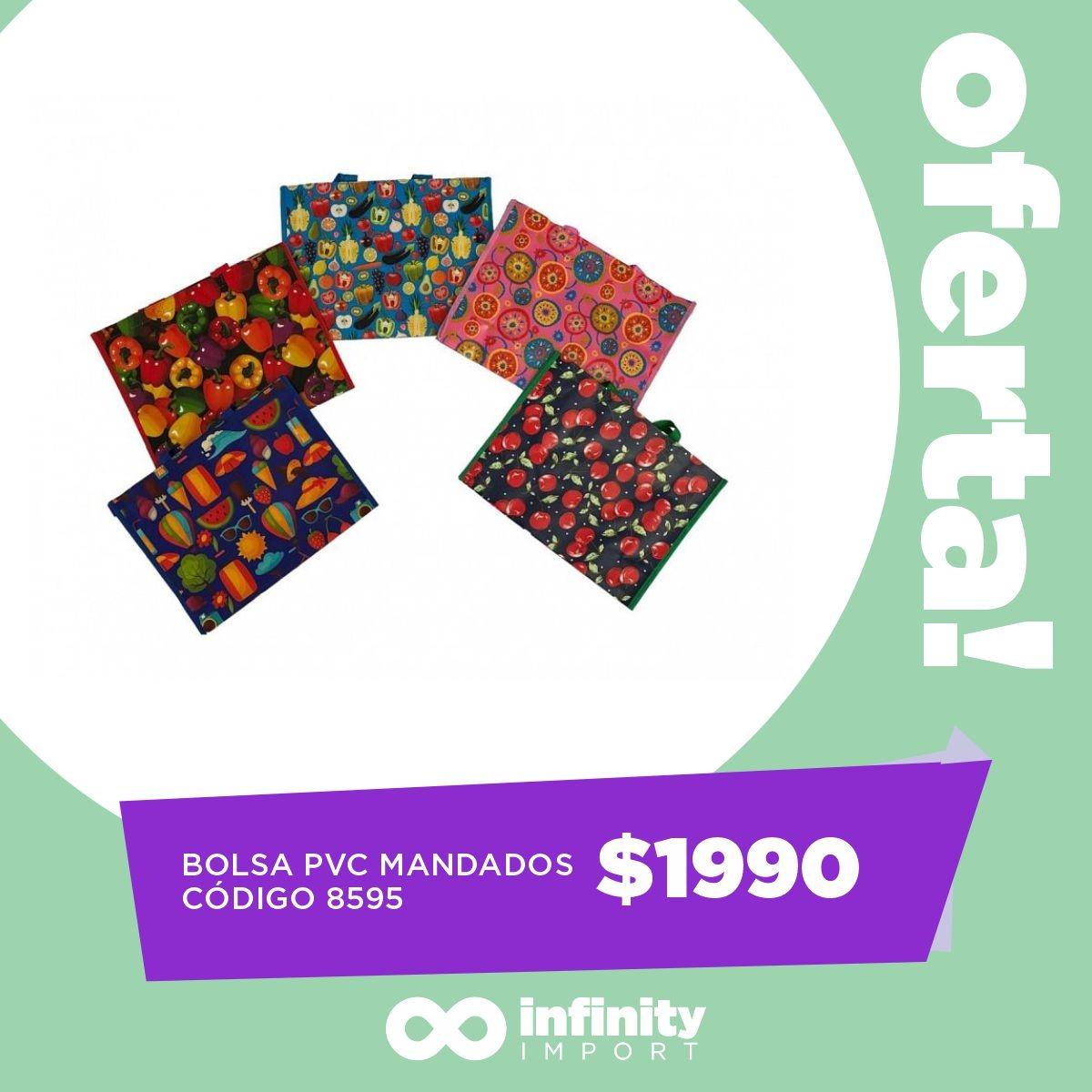 BOLSA PVC MANDADOS 40X30X15        