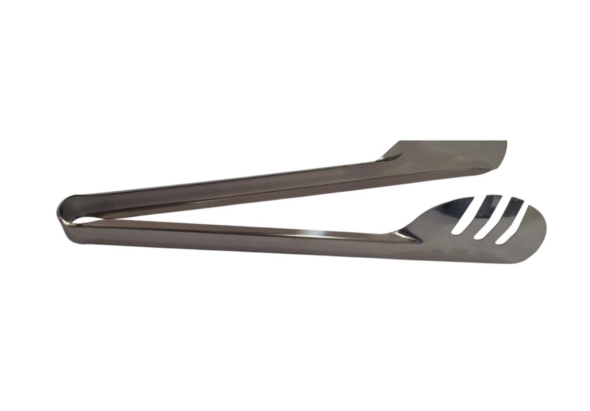 PINZA MEDIA CUCHARA ACERO EN BLISTER