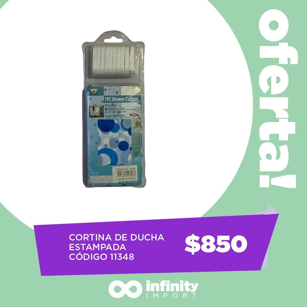 CORTINA DUCHA ESTAMPADA
