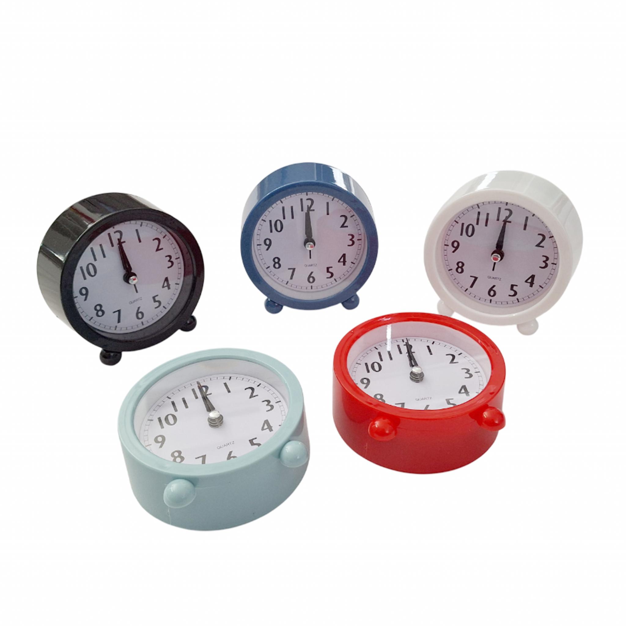 RELOJ DESPERTADOR REDONDO 10CM
