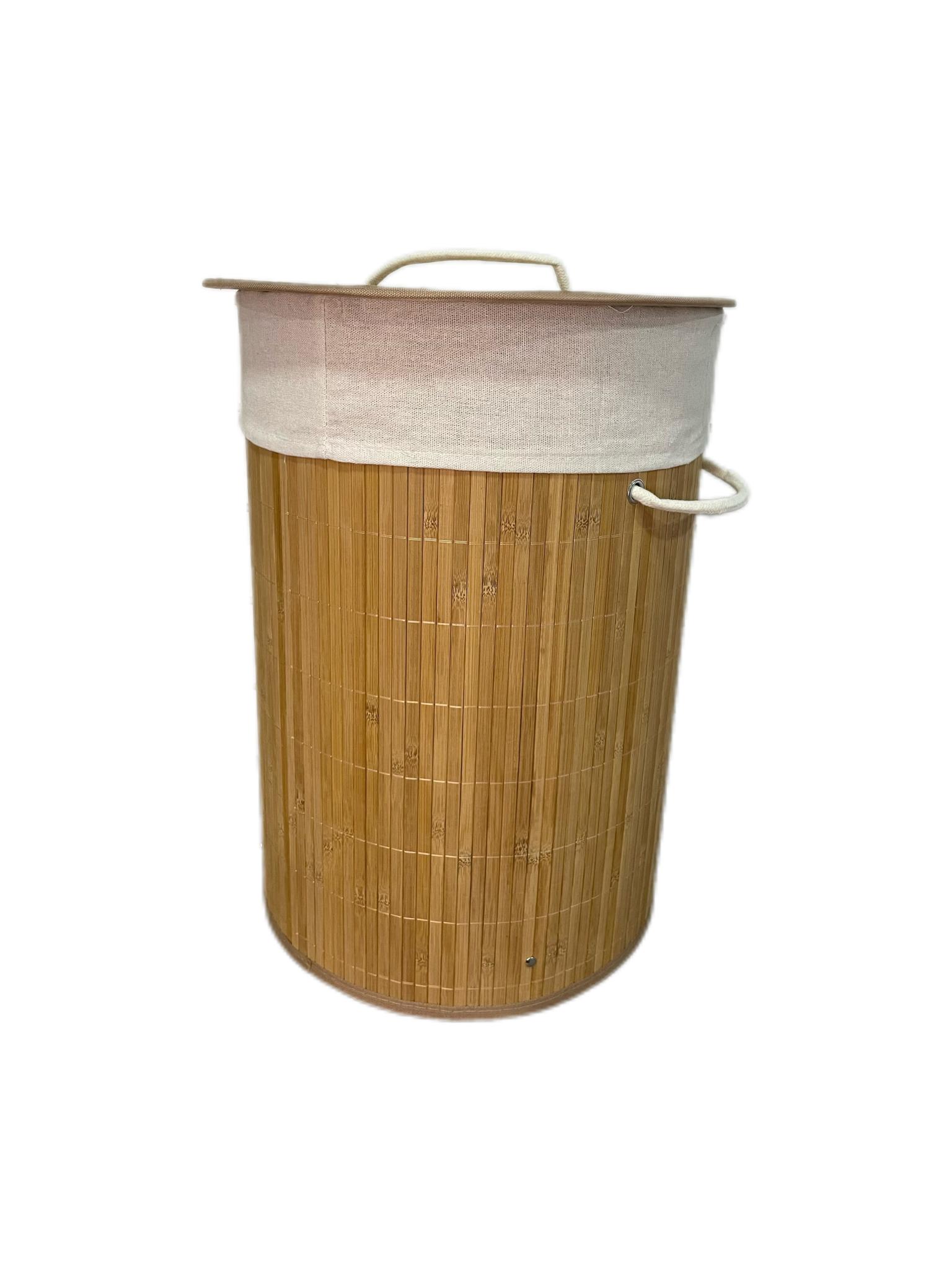 CANASTO PARA ROPA RED MAD 50X37
