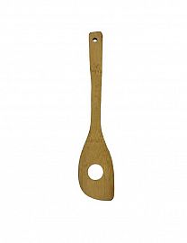 Cuchara calada de bambu 30cm