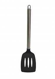 Espatula cuad calada teflon m/metal