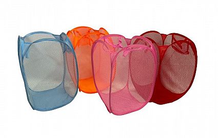 Canasto plegable color liso 30 x 30 x 50