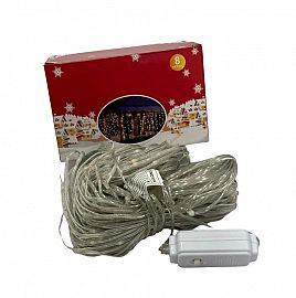 Luz led 16 tiras x24 luces 3.6 x 2MT c caja multicolor