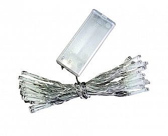 Luz de neon 30 luces led x 3MT a pila en bolsa calida