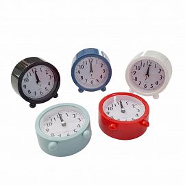 RELOJ DESPERTADOR REDONDO 10CM