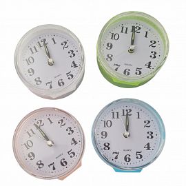 RELOJ DESPERTADOR REDONDO 8.5 CM