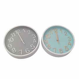 RELOJ DE PARED REDONDO 19CM