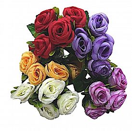 RAMO DE FLOR 5 CABEZAS 20 CM