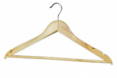 PERCHA DE MADERA X1 UNIDAD 44CM